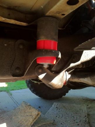 prothane body bushings and body lift