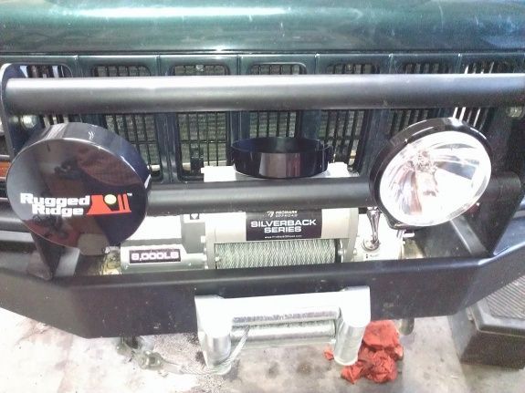 6" 100w off road lights