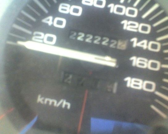 222222,2 km birthday!