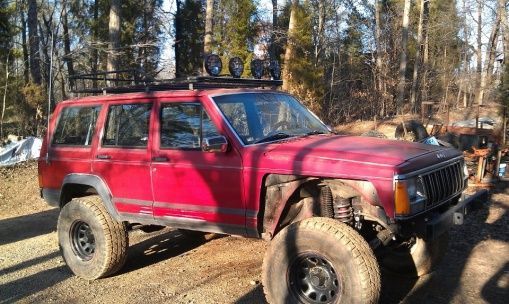 roof rack on bumpers complete getting closer to paint.