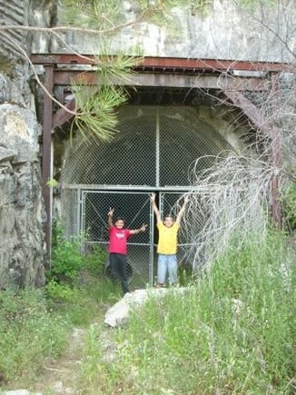 Old mine entrance