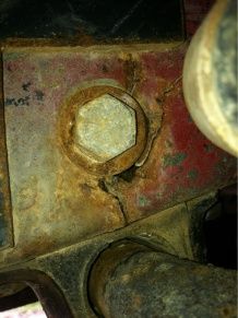 Yup the power steering box areas shot on the jeep