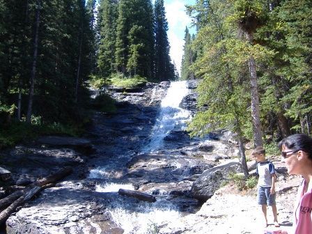 Imogene Pass, Yellow Rose Mine
Water fall on Imogene Creek above the Yellow Rose Mine. Standing at 10,828'.