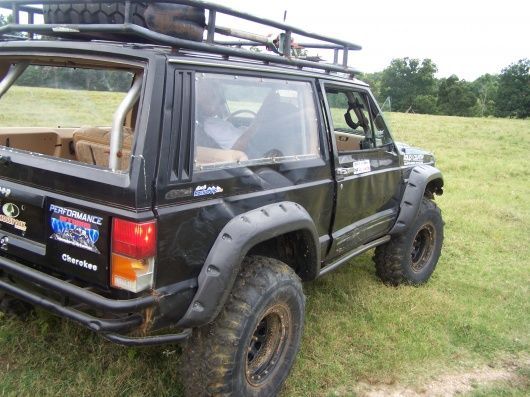 Plexi side windown, no back glass. Big safari rack. New tsl.