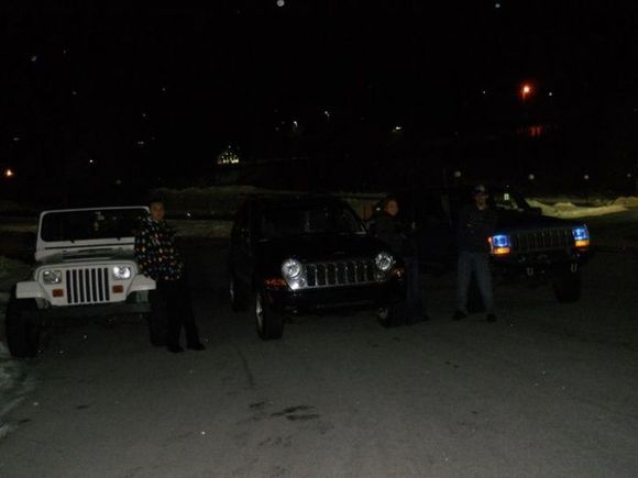 other jeeps at work. we called ourself the jeep crew.