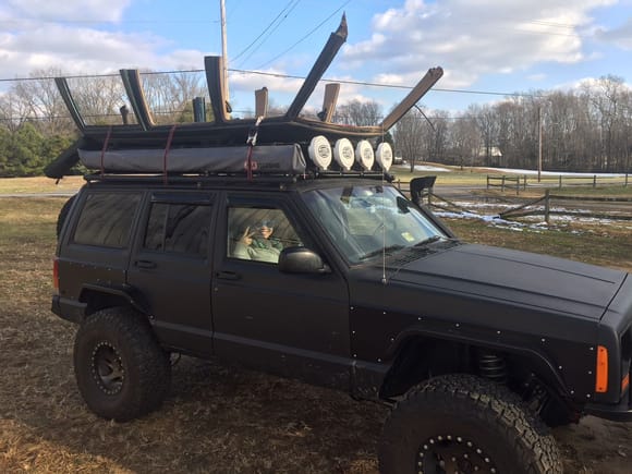 Who needs a trailer? Needless to say I got some odd looks on the highway haha
