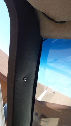 I ended up snapping a couple of the clips when I pulled the trim panel back to slide the wires behind, so a couple self tappers hold on inconspicuously now.