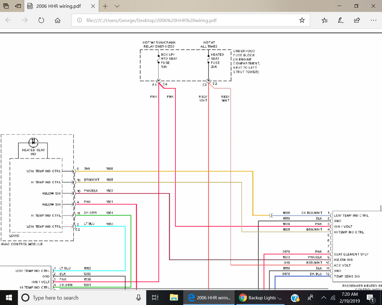 Backup Lights Page 2 Chevy HHR Network