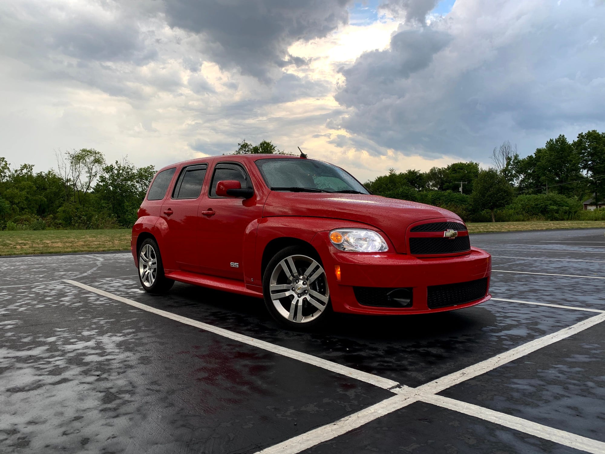 2008 Chevrolet HHR - 2008 Chevrolet HHR SS For Sale - Used - VIN 3GNDA73X88S643465 - 75,407 Miles - 4 cyl - 2WD - Manual - Red - New Castle, PA 16101, United States