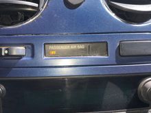 Airbag light on