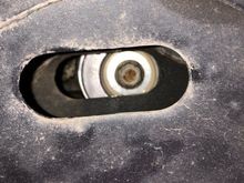 Like this, if it’s low in there the mount is toast! 