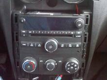 The panel just pulls out from the dashboard 