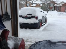 Covered in the winter