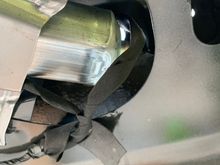 The wiper motor blocks the driver’s side bulb