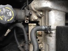 This is the factory PCV hose, straight out of the valve cover, no PVC valve