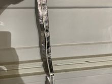 About 3 feet of material 