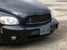 New grille installed! Much better! 