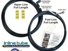 This is the kit I ordered, much less shipping then the full stainless steel kit I installed in Oldblue in April of 2018. 
Much easier to put into place .
The lines are good quality, the ends are preinstalled except the front end of the vapour line. 