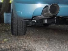 3 1/2 inch tip stainless steel exhaust