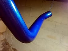 charge pipe painted