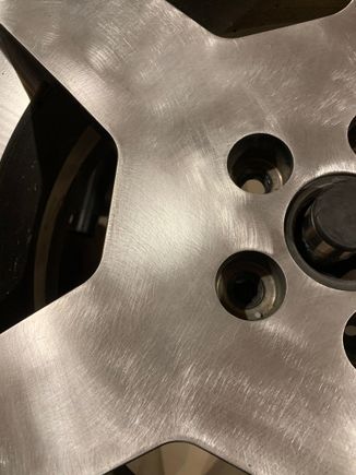 This is the forth and last rim to sand and polish 
