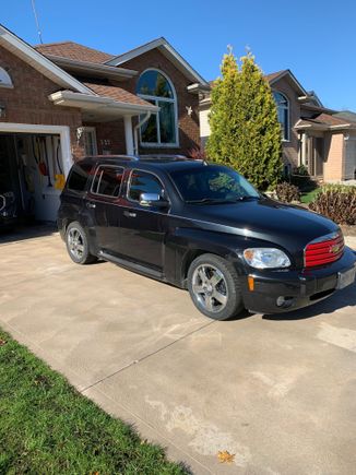 Chrome on a black car, what do you thinking it?