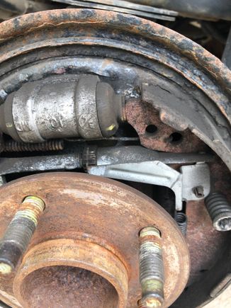 Rusty but , just barely serviceable 