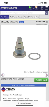 Front guide replacement bolt. A must have!