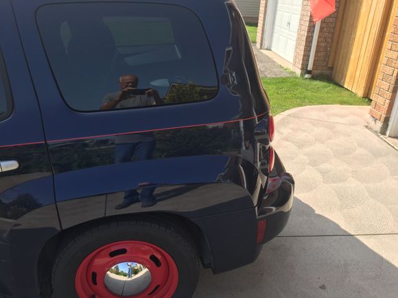 At home from the rust hospital , colour matches very well.