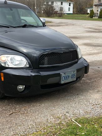 New grille installed! Much better! 