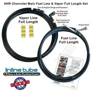 This is the kit I ordered, much less shipping then the full stainless steel kit I installed in Oldblue in April of 2018. 
Much easier to put into place .
The lines are good quality, the ends are preinstalled except the front end of the vapour line. 