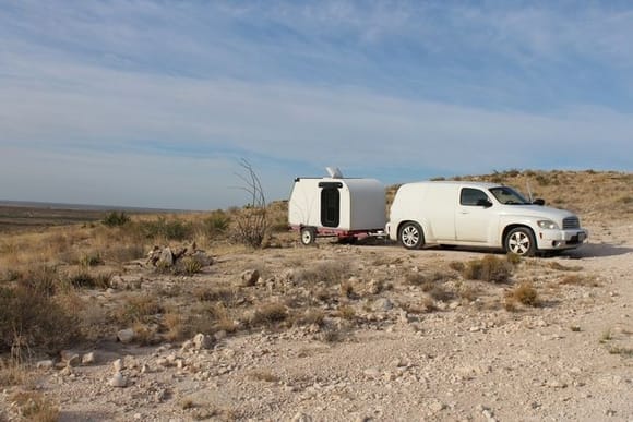 BLM public land / campsite, just south of Carlsbad, NM 2018