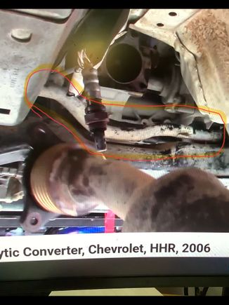 Different part but this is where it runs directly above crossmember
