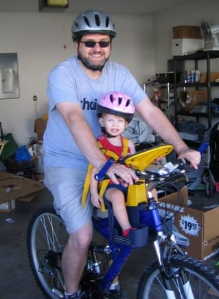 lucy dad bike