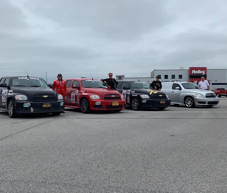 HHRs in the One Lap Of America race Chevy HHR Network
