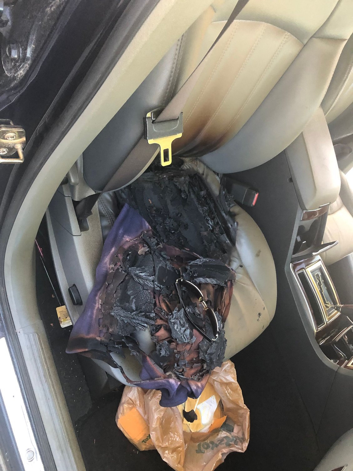 My 2008 300 heated seat caught on fire!!!! Chrysler