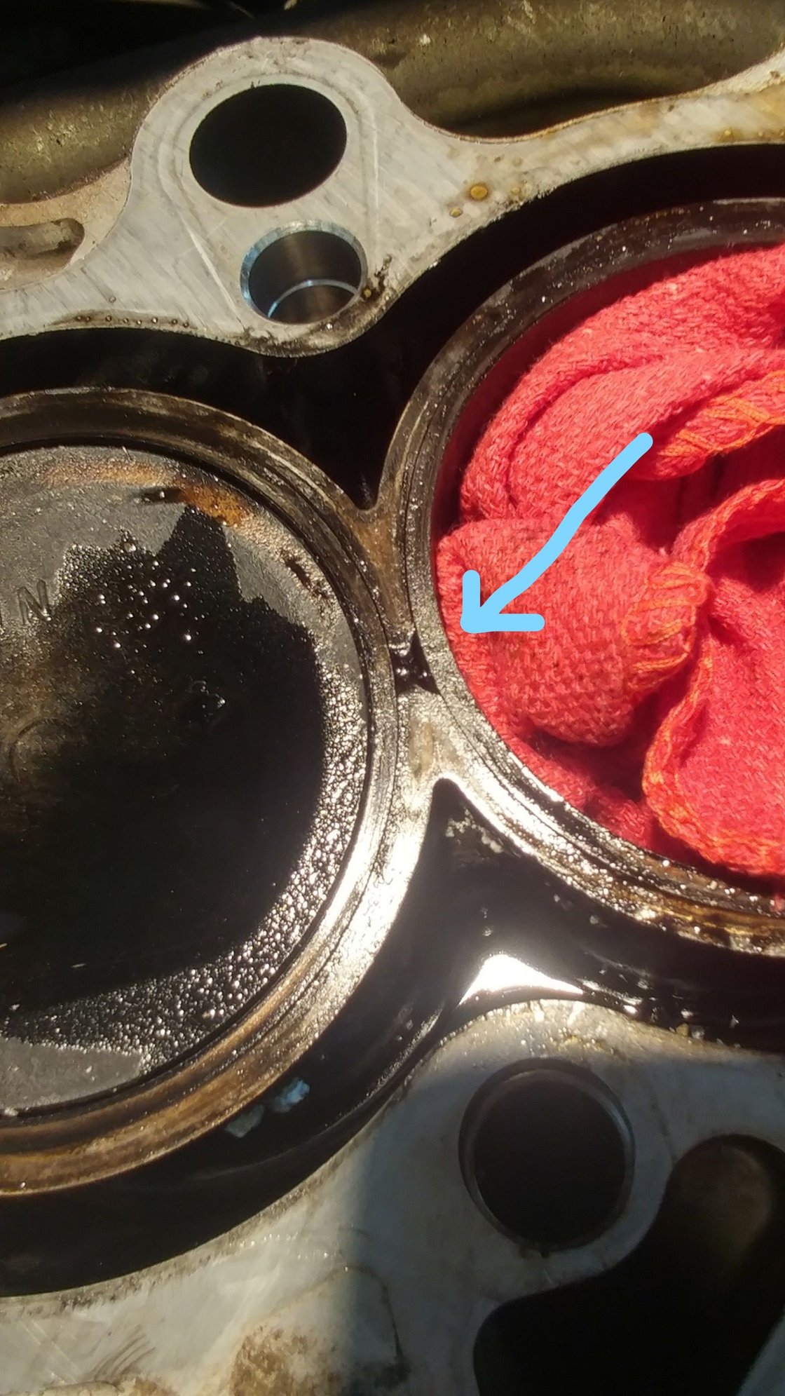 Engine Block Damage Repairable or Not??? See pics on thread Honda