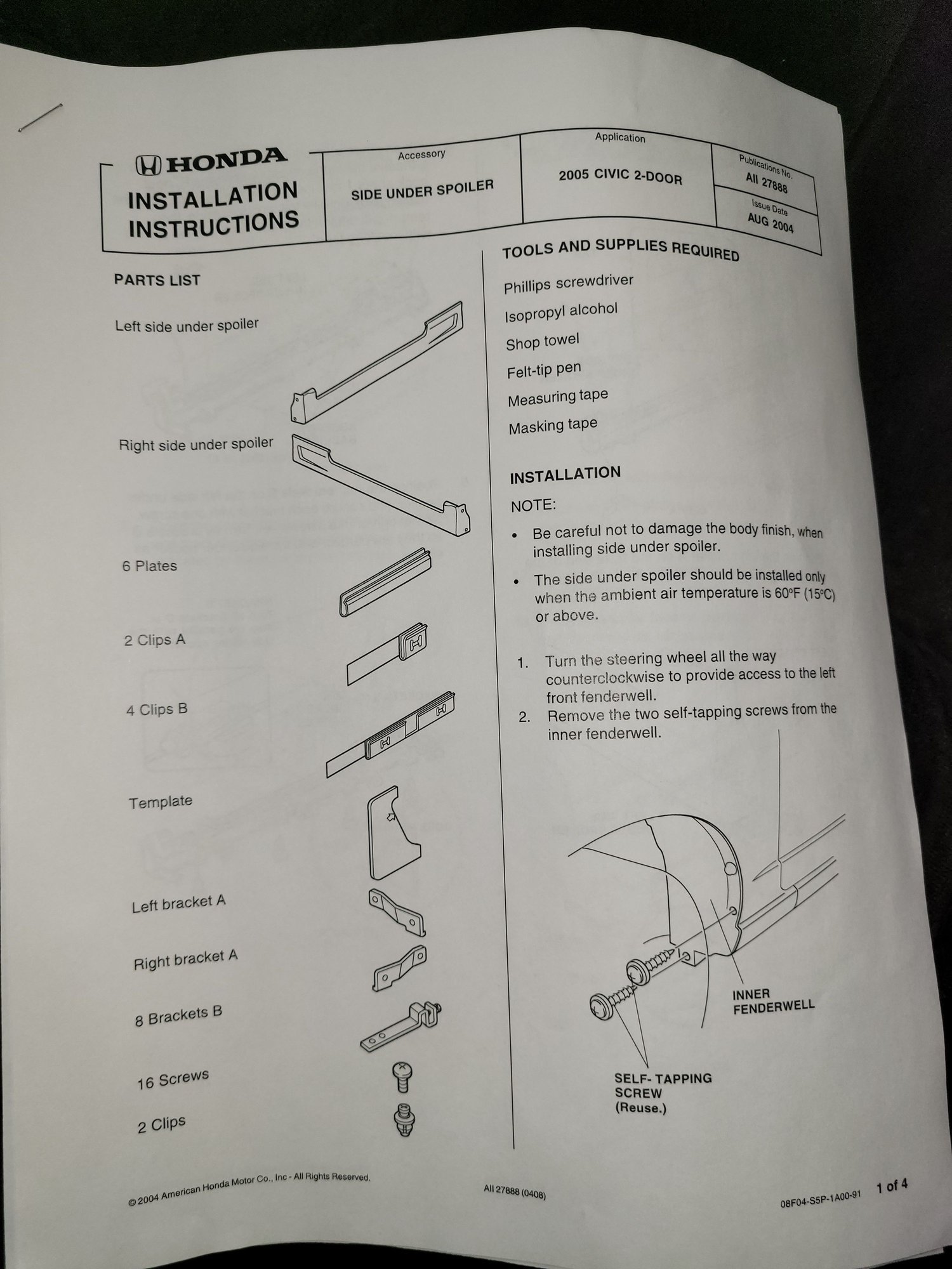 Exterior Body Parts - Rare Fiji Blue Pearl 01-05 Honda Civic Coupe HFP Side skirts - New - 2001 to 2005 Honda Civic - Marysville, CA 95901, United States