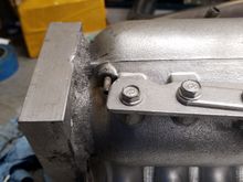 Made a Flange and had it Tig welded on