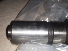 Scoring on camshaft filled in with JB Weld
