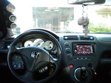 Auto Meter Pillar Pod Gauges Kenwood 7 Inch Monitor, Dojo Pedals And Shifter