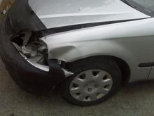 after taking out the broken light houseing
