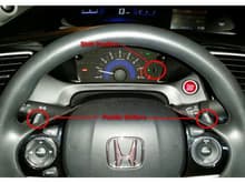 Civic Ex Coupe Paddle Shifter