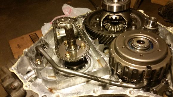 Clutch installed on far right