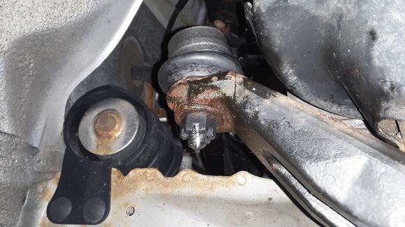 New Moog outer tie rod end