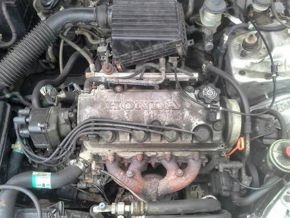 Original Motor when I bought the car