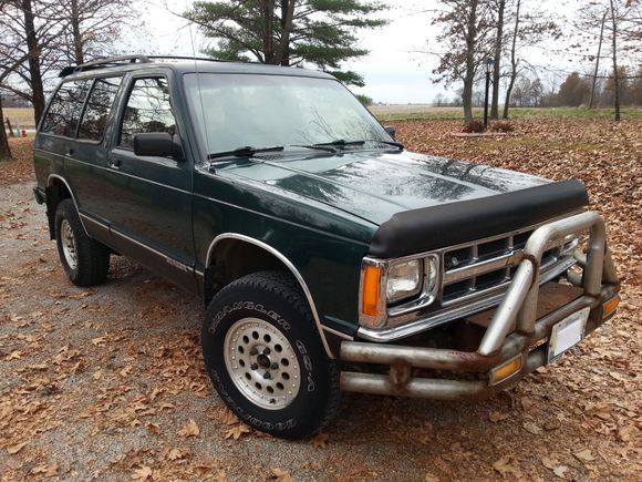 front right blazer