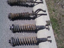 struts that will be goin in it theyre just stock