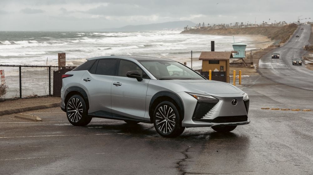 Lexus's first EV, the RZ 450e, is pretty mid—glitchy and