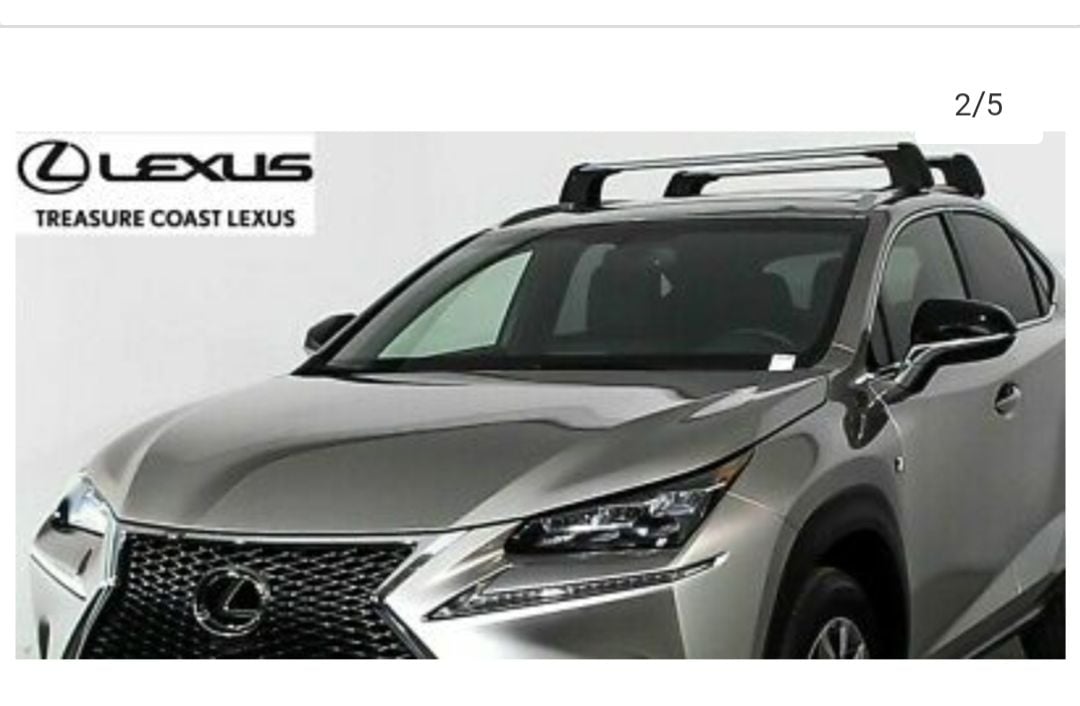 Accessories - Roof Rack Cross Bars - Used - 2015 to 2019 Lexus NX200t - East Meadow, NY 11554, United States